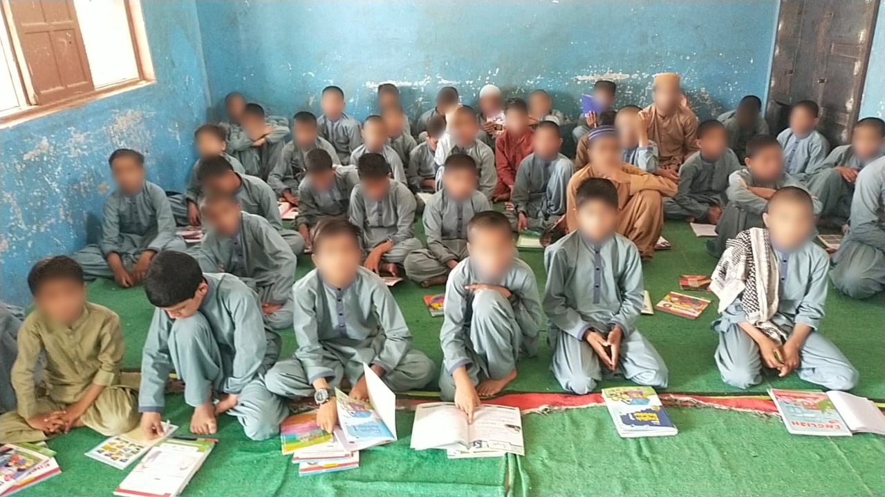 Students learning in a QIF-supported school.