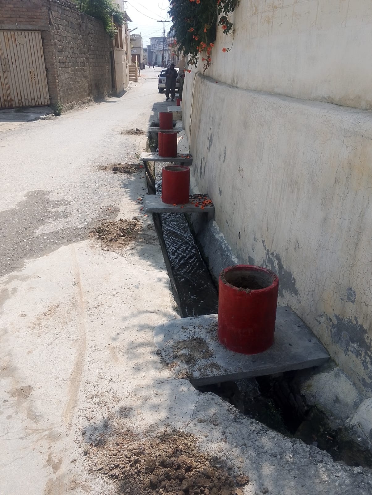 Street drainage and access improvements.